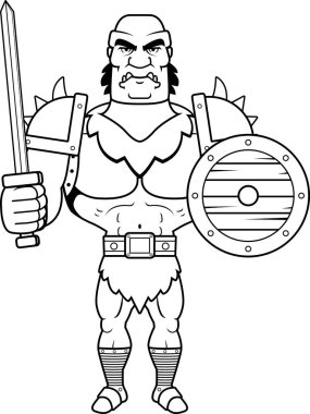 Çizgi film Orc savaş