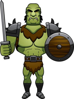 Çizgi film Orc savaş