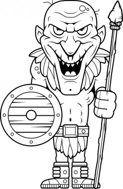 Çizgi film cin mızrak