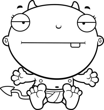 Çizgi film bebek şeytan bıkkın