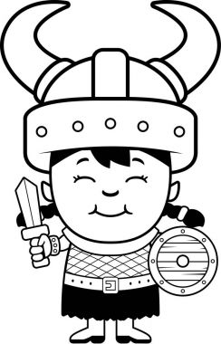 Çizgi film Orc çocuk kılıç