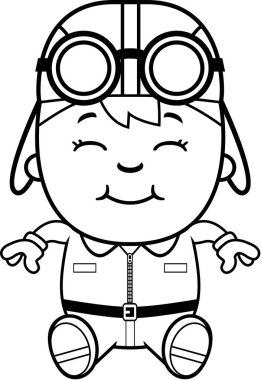 Çizgi film Pilot oturma