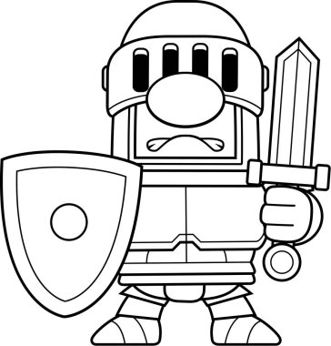 karikatür Kara Şövalye