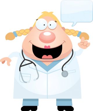 Çizgi film doktor fikir