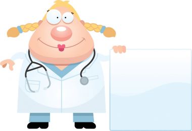 Çizgi film doktor işareti