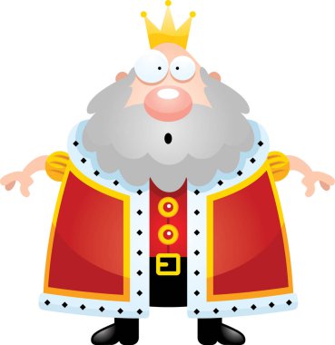 Sürpriz karikatür Kral