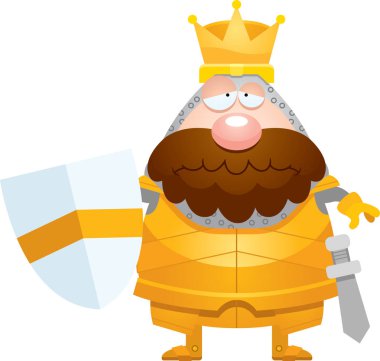 Üzgün çizgi film Kral