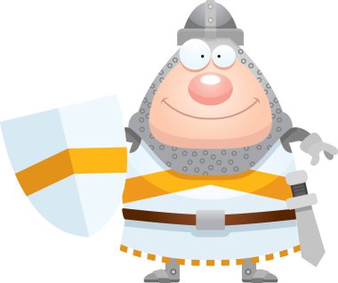 mutlu karikatür knight