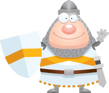 Çizgi film sallayarak Knight