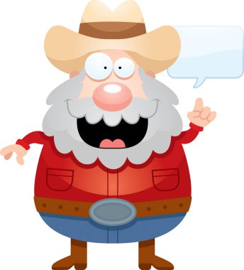 Konuşuyor karikatür madenci