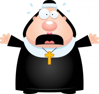 Korkmuş çizgi film Rahibe