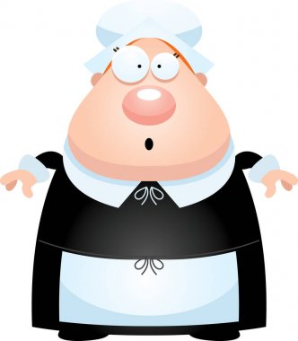 Sürpriz karikatür Pilgrim