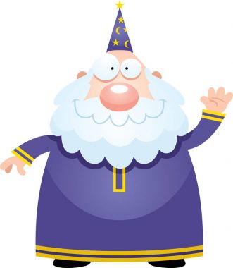 Sallayarak çizgi film Sihirbazı