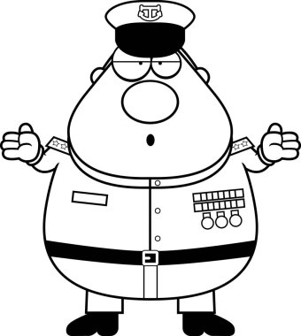 Çizgi film karışık Donanma Amiral