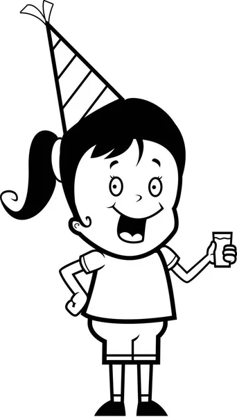 卡通儿童聚会 — 图库矢量图片