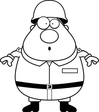 Çizgi film sürpriz asker