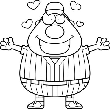 Beyzbol oyuncu kucaklama