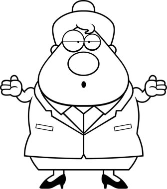 karışık bir iş kadını