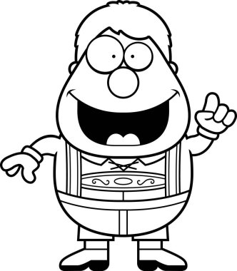 Çizgi film şortlarla çocuk fikir