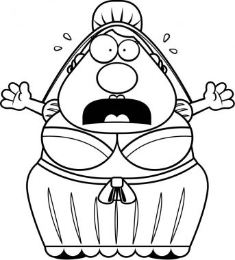 Çizgi film gelin korkmuş