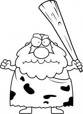 Çizgi film Mağa ra Ada mı kızgın