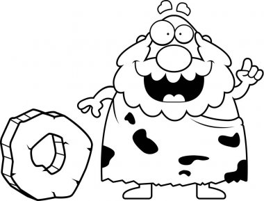 Çizgi film mağara adamı buluş