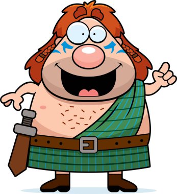 Çizgi film Celtic Warrior fikir