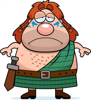 Üzgün çizgi film Celtic Warrior