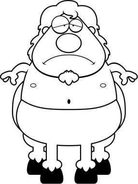 Yorgun karikatür Centaur