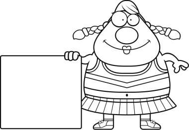 Çizgi film amigo işareti