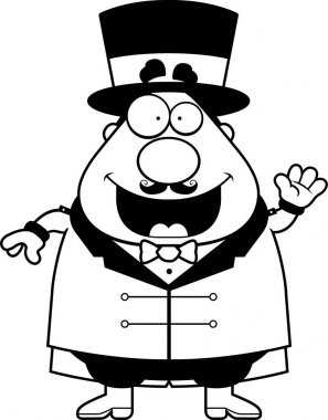 Çizgi film sirk sirk sallayarak