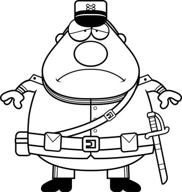 Üzgün çizgi film Birliği asker