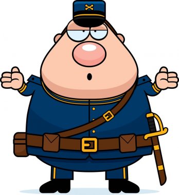 Karışık çizgi film Birliği asker