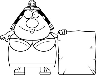 Çizgi film Kleopatra işareti