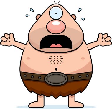 Korkmuş karikatür Tepegöz