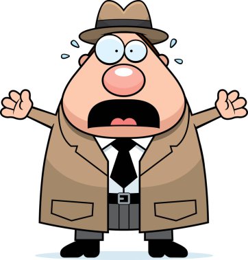 Korkmuş çizgi film Dedektif