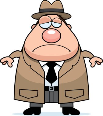 Üzgün çizgi film Dedektif