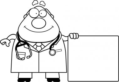 Çizgi film doktor işareti