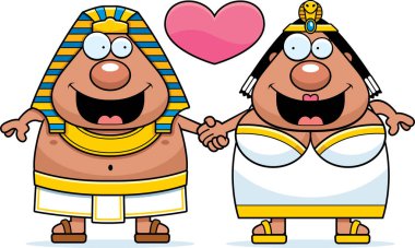 Çizgi film Firavun ve Queen Love