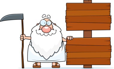 Çizgi film baba zaman işareti