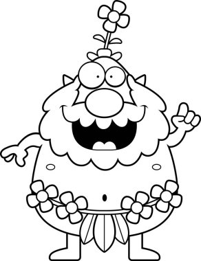 Çizgi film orman Sprite fikir