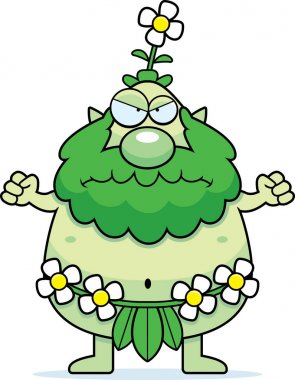 Kızgın çizgi film orman Sprite