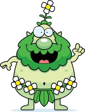 Çizgi film orman Sprite fikir