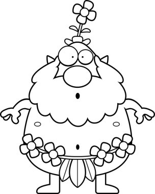 Sürpriz karikatür orman Sprite