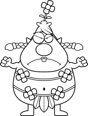 Kızgın çizgi film orman Sprite