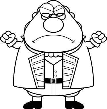 Kızgın çizgi film Ben Franklin