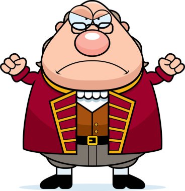 Kızgın çizgi film Ben Franklin