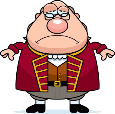 Üzgün çizgi film Ben Franklin