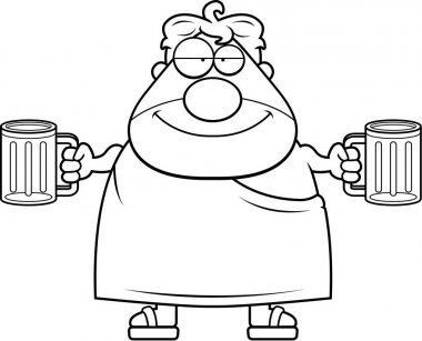 Çizgi film kolejli çocuk