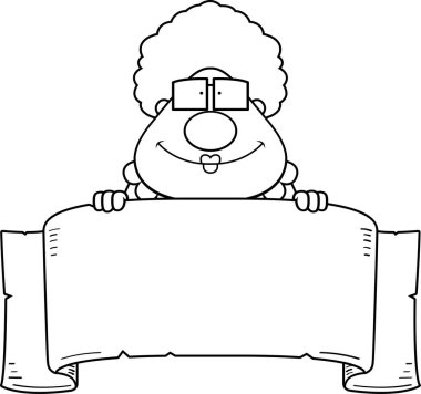 Çizgi film büyükanne afiş